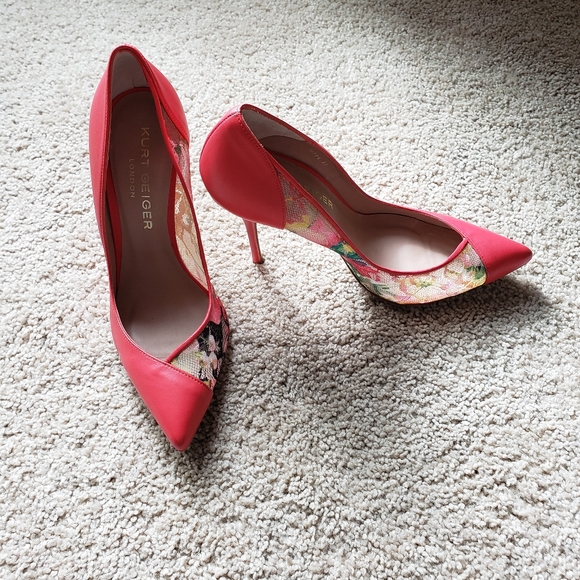 New Kurt Geiger Sexy Leather Fabric 